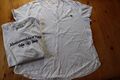 2 weiße T-Shirts von Abercrombie & Fitch in Gr. XL