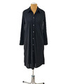 H&M tolles schwarzes Kleid geknöpft lässig oversize Gr.S/36-38