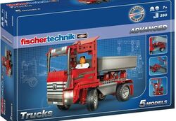 Fischer Technik Fischertechnik Advanced Trucks LKW inklusive Extra LED Set