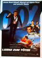 James Bond 007 - Lizenz zum Töten - Filmposter A3 29x42cm gerollt