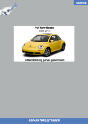 VW New Beetle (98-10) Reparaturanleitung Instandhaltung Inspektion Wartung
