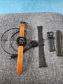 Samsung Galaxy Watch4 SM-R870 44mm Aluminiumgehäuse mit Magnet Band - Schwarz...