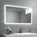 EMKE Badspiegel mit LED Beleuchtung Wandspiegel Badezimmerspiegel Lichtspiegel
