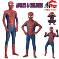 Spiderman Kostüm Kinder Marvel Spider-man Overall Jumpsuit Spielanzug Cosplay