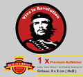 ❤️ Auto Aufkleber Revolution Che Guevara Sticker Protest Boykott Regierung Demo