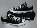 Converse Chuck Taylor All Star Core Ox Sneaker Gr. 44,5 Unisex M9166C  Schwarz