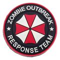 Resident Evil Velcro Patch Capcom Zombie Outbreak Response Team Klett Aufnäher