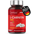 L-Carnitin hochdosiert 250 Kapseln 750 mg L-Carnitintartrat · 100 %Vegan
