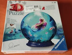 Ravensburger 3D Puzzle-Ball 11250 Bezaubernde Meerjungfrauen 72 Teile NEU & OVP