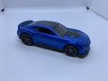 Hot Wheels - '17 Chevrolet Camaro ZL1 blau - Druckguss - 1:64 - GEBRAUCHT