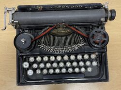 Schreibmaschine 1920 Underwood Standard Portable Typewriter USA