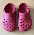 Crocs Größe J1 / 32-33 pepper, Kids‘ Classic Clog rot, Hausschuhe, gebraucht