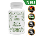 Zink + Vitamin C  Kapseln - Zinkcitrat - Kupfer - Vitamin B6 -Bioperine