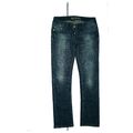 LTB 5224 Damen Stretch Jeans Hose skinny fit Low Waist W29 L32 used look blau 