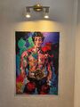 Rocky Balboa Boxing Poster - Leroy Neiman - Rocky 3 - Silvester Stallone