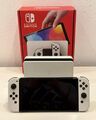 Nintendo Switch OLED-Modell HEG-001 64GB Handheld-Spielekonsole - Weiß