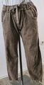 Traumhafte Cordhose in beige/braun der  Saum ist gefranst Mega gr.S/M