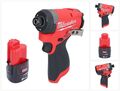 Milwaukee M12 FID2-201 Schlagschrauber 12 V 170 Nm 1/4" + 1x Akku 2,0 Ah