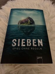 Sieben. Spiel ohne Regeln: Thriller über Mobbing | Buch | Zustand Sehr gut