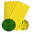 Gelbtafeln Gelbsticker Gelbtafel Falle Insektenfalle Trauermücken Kleber 2 Seite