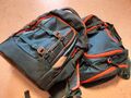 Set- Satch Pack 30L Schulrucksack - Blaue- Orange + Sporttasche + Regenschutz