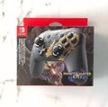 Nintendo Switch Pro Controller "Monster Hunter Rise" Edition NEU