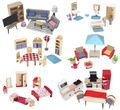 PUPPENHAUSMÖBEL HOLZ | Einrichtung Puppenhaus Zimmer Möbel Puppenmöbel