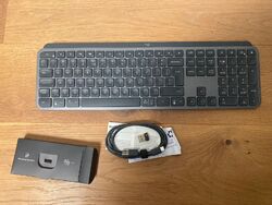 Logitech MX Keys Plus Tastatur Graphite Neu