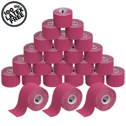 24 Rollen Kinesiologie Tape 5 m x 5,0 cm Sport Taping Physio 11 Farben