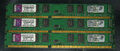 3x 2GB Kingston DDR3 RAM 1066MHz PC3-8500U 240-pol. CL7 KVR1066D3N7K3/6G 6GB LOW