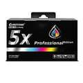 5x Eurotone PRO Patrone für HP OfficeJet Pro K-8600-DN L-7580 K-5400-N K-5300