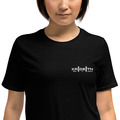 T-SHIRT Basic Unisex Softstyle T-Shirt mit Stickerei Brust links
