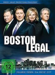 Boston Legal - Season 4 (5 DVDs) von Mike Listo, Bill D'Elia | DVD | Zustand gutGeld sparen & nachhaltig shoppen!