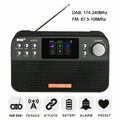 DAB+ Radio Digitalradio AKKU Farbdisplay Uhr UKW Tuner Radiowecker Bluetooth