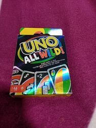 UNO All Wildcard Spiel 112 Karten, Geschenk für Kind, Familie & Erwachsene Spiel BRANDNEU