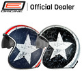 Casco Jet sprint tipo BANDIT Vintage Custom Origine Sprint Rebel star MATT Grey