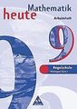 Mathematik heute - Ausgabe 1997: Mathematik heute 9... | Buch | Zustand sehr gut
