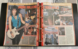 Joan Jett - Classeur d'articles Allemand France Autriche - Tres Rare