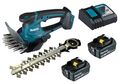 Makita DUM604ZX Akku-Grasschere 18V DUM604 Strauchschere + 2x Akku 5Ah + Ladeg.