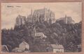 Ansichtskarte Marburg an der Lahn - Blick auf das Schloss - 1922 - schwarz/weiß