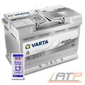 VARTA AUTOBATTERIE 12V 70Ah STARTERBATTERIE 760A xEV A7 INKL 10g BATTERIEPOLFETT