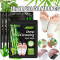 200Stk Foot Detox Patches Pads Toxins Deep Cleansing Herbal Organic Slimming Pad