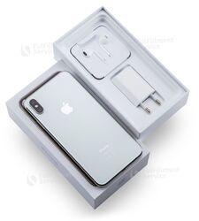 Apple iPhone XS Max 64gb Silver Silber Smartphone Apple IOS 4K Video OVP NeuDE Händler / Rechnung / zum MwSt-Ausweis s.u. (*)