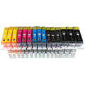 15 tinte für PIXMA IP4950 4900 4850 MG5150 MG5250 MG5350 MG6150 MX885 + CHIP B