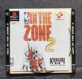 NBA In the Zone 2 Ps1 Playstation 1 CIB -Sehr guter Zustand- Basketball