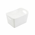 Koziol Aufbewahrungsbox Boxxx S, Kiste, Bottich, Recycled White, 1 L, 1405125