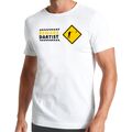 Beware Dartist T-Shirt | Volltreffer Zielscheibe Pfeil Schild Kneipe