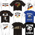 Fussball T-Shirt Fußballshirt Germany Fan Trikot Deutschland Fanartikel EM2024