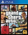 Grand Theft Auto V GTA 5 PS4 Sony Playstation 4 gebraucht NUR CD!