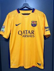 FC Barcelona Trikot Original 2015/2016 Auswärts [Messi 10] [Größe M]